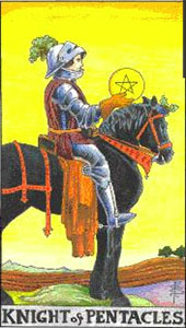 タロットカード　騎士の印章